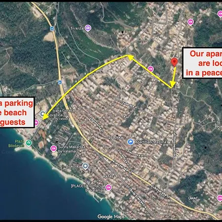 Family Ravlic With Swimming Pool Apartman Makarska